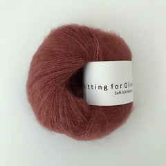 Forest Berry / Støvet Skovbær - Soft Silk Mohair