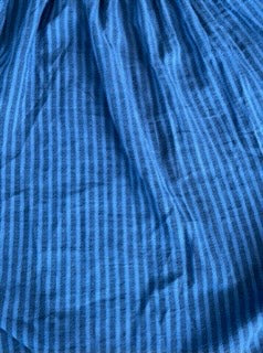 Linen dress Navy/ Blue Stripes