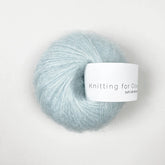 Isblå / Ice Blue - Soft Silk Mohair