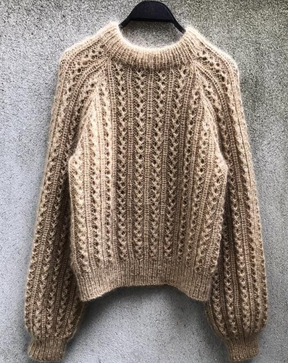 Vaffelsweater- Danska