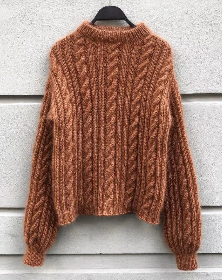 Twisted Rib Sweater - Danish