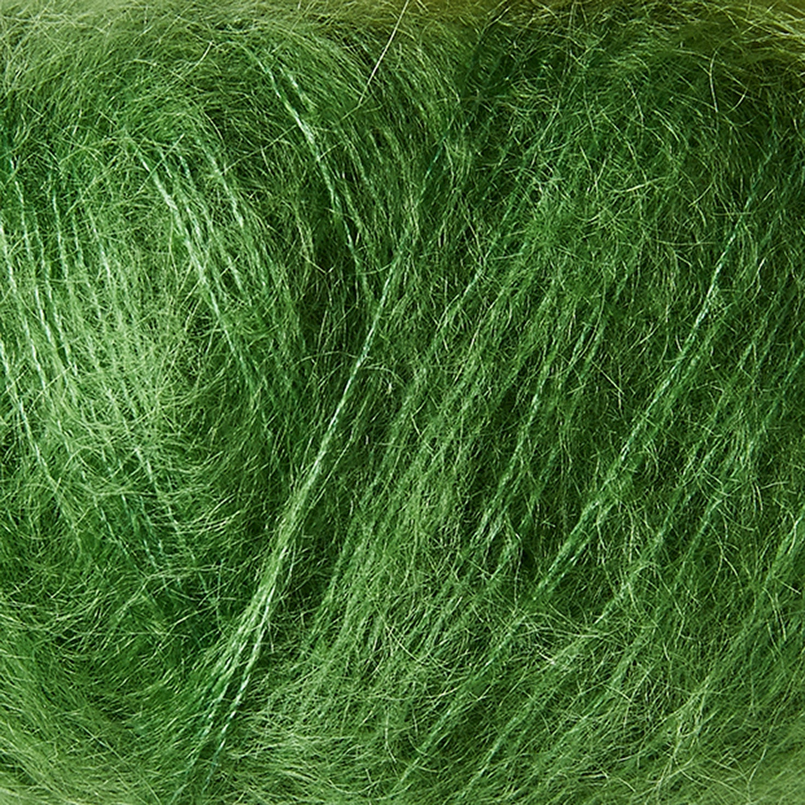 Clover Green / Kløver Grøn - Soft Silk Mohair