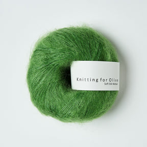 Clover Green / Kløver Grøn - Soft Silk Mohair