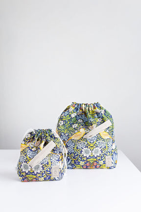 Knitting bag William Morris - Strawberry Thief - smaller