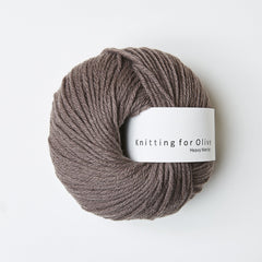 Blomme-ler/ Plum Clay - Heavy Merino