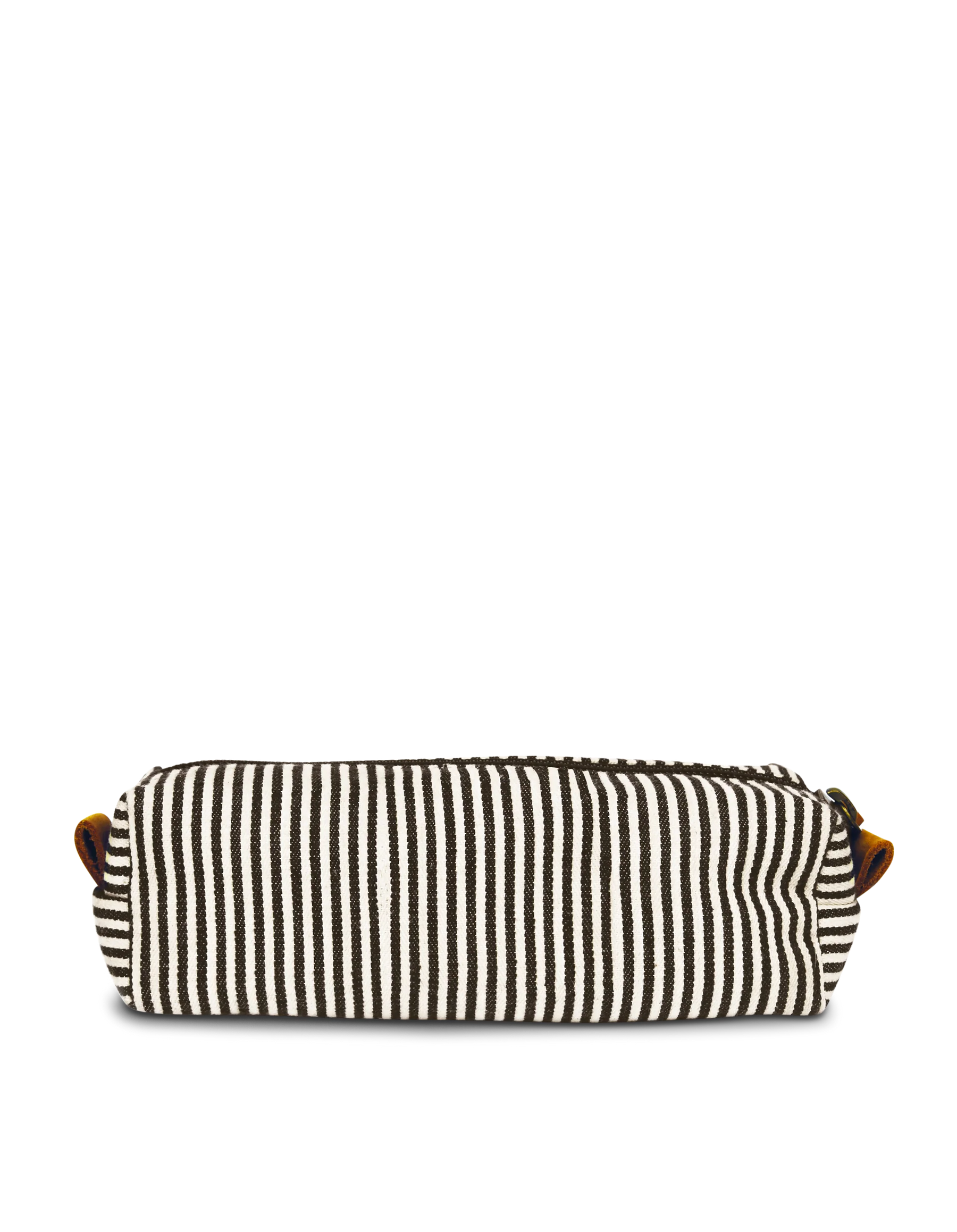 Striped pencil case