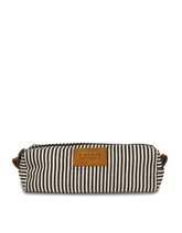 Striped pencil case